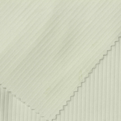 Polyester Stretch Rib Knit Fabric, 190 gsm, 156 cm — Green