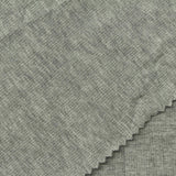 Heather Grey Marl Rib Knit, Viscose — photo 2