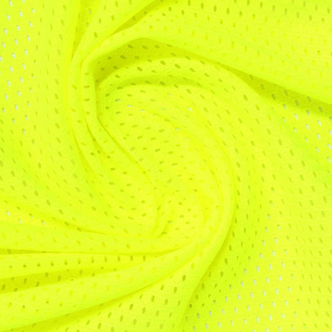 100% Polyester Warp Knit Fabric, 120 gsm, 150 cm — Yellow