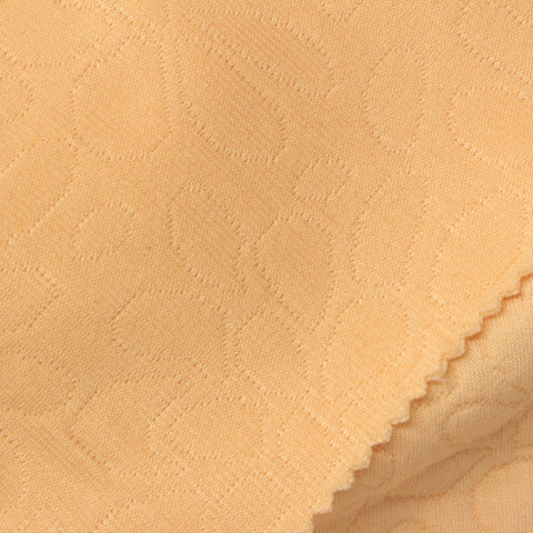 Light Beige Floral Jacquard, Polyester