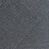Dark Grey Marl Rib Knit, Cotton-Poly — photo 2