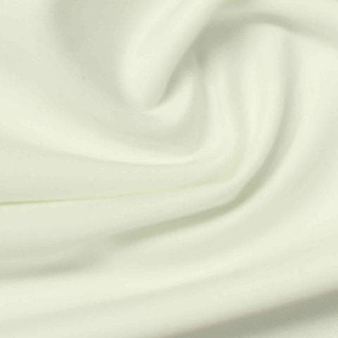 Polyester Stretch Knit Fabric, 280 gsm, 160 cm — White, ref EF-254905