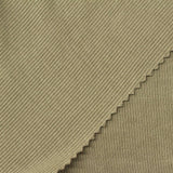 Viscose Stretch Rib Knit Fabric, 256 gsm, 116 cm — Khaki — photo 2