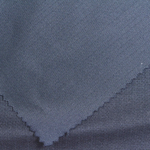 Blue Marl Crepe, Poly-Tencel Lyocell