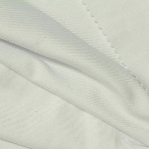Off-White Brushed Milk Silk Knit, Polyester
