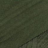 Dark Green Vertical-Stripe Rib Knit, Viscose-Poly — photo 2