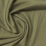 Polyester Cotton Jersey Knit Fabric, 144 gsm, 164 cm — Khaki — photo 2