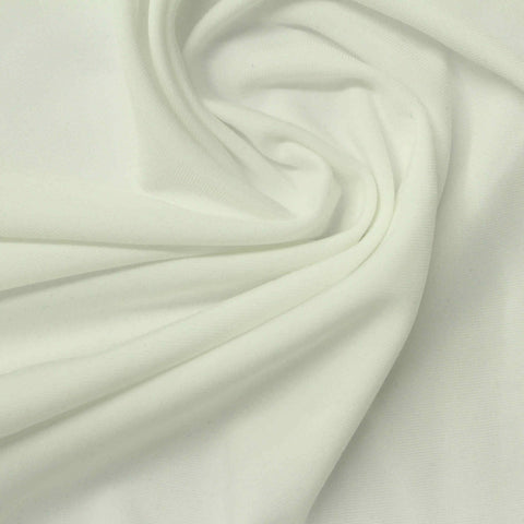 Brushed Polyester Stretch Warp Knit Fabric, 230 gsm, 150 cm — Beige