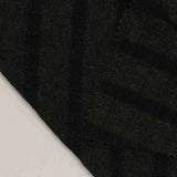 Dark Green Check Rib Knit — photo 2