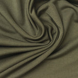 Polyester Stretch Milk Silk Knit Fabric, 170 gsm, 170 cm — Khaki — photo 2