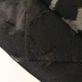Animal Print Polyester Cotton Stretch Knit Fabric, 130 gsm, 150 cm — Black — photo 2