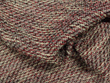 Red Marl Bouclé, Poly-Cotton — photo 2