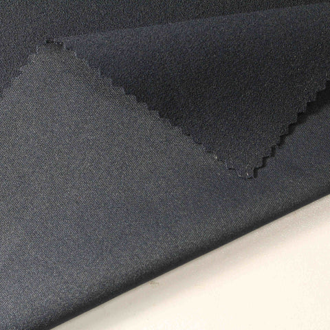 Polyester Stretch Interlock Knit Fabric, 312 gsm, 172 cm — Grey