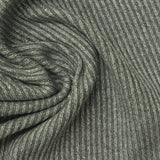 Grey Marl Rib Knit, Polyester — photo 2