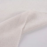 Polyester Stretch Chunky Knit Fabric, 228 gsm, 135 cm — White — photo 2