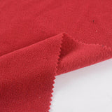 100% Polyester Fleece Fabric, 197 gsm, 155 cm — Red — photo 2