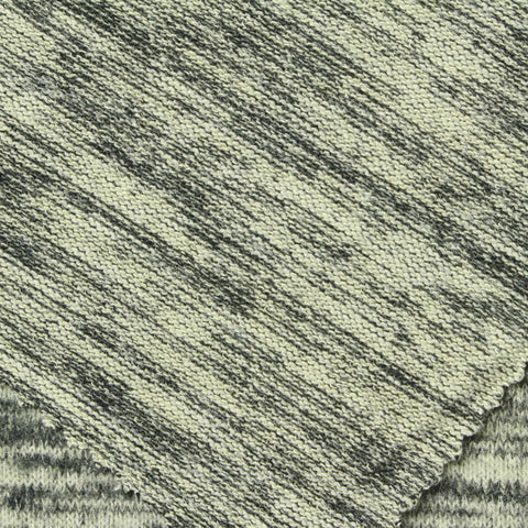 Dark Grey Marl Jersey Knit, Poly-Viscose, 230 gsm