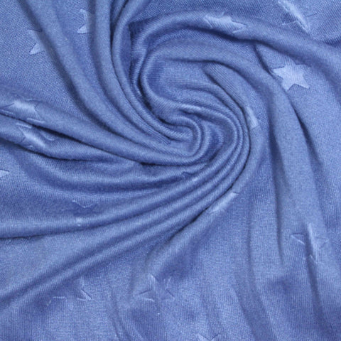 Blue Stars Milk Silk Knit, Polyester