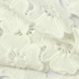 Off-White Floral Knit, Polyester — photo 2