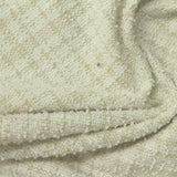Cream Textured Bouclé, Polyester — photo 2