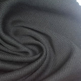 Heather Polyester Stretch Rib Knit Fabric, 450 gsm, 168 cm — Grey — photo 2