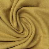 Viscose Polyester Stretch Chunky Knit Fabric, 280 gsm, 155 cm — Khaki — photo 2