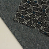 Black Squares Jacquard, Viscose-Poly — photo 2