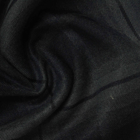 Navy Tone-on-Tone Plaid Woven, Poly-Viscose