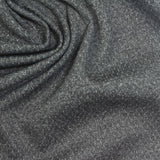 Dark Grey Marl Interlock Knit, Polyester — photo 2