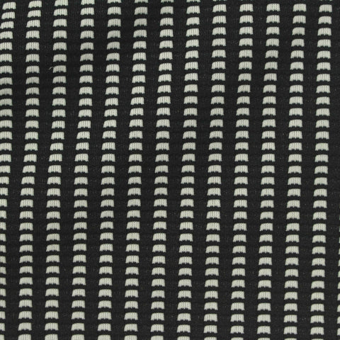 Black Stripes Jacquard, Polyester