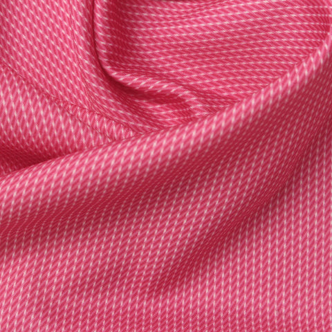 Pink Geometric Woven, Polyester