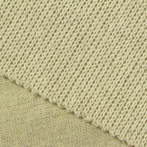 Light Green Marl Interlock Knit, Poly-Acrylic
