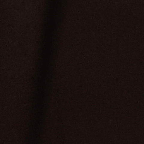 Brushed Polyester Stretch Velvet Fabric, 310 gsm, 165 cm — Brown