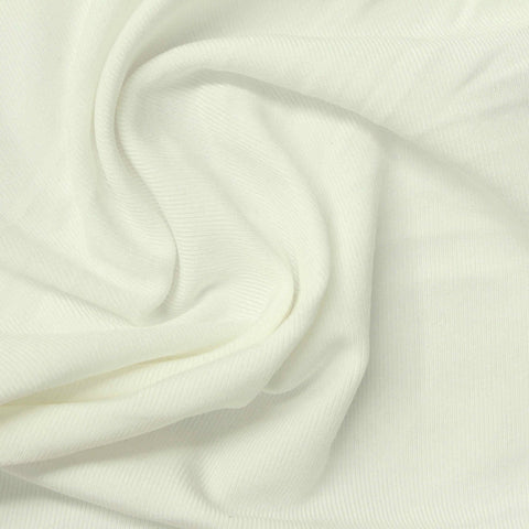 Off-White Rib Knit, Polyester