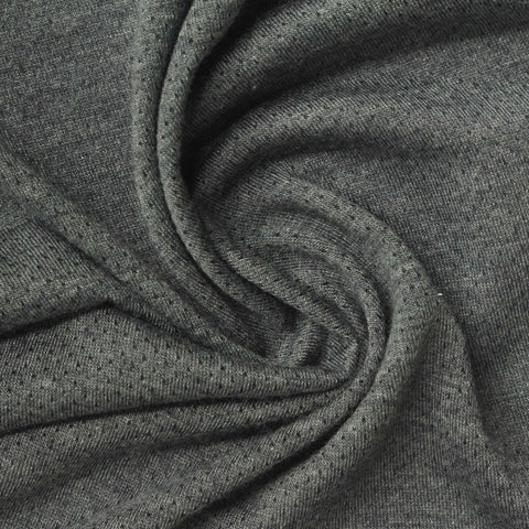 Heather Grey Marl Jersey Knit, Poly-Viscose, 150 gsm, 180 cm
