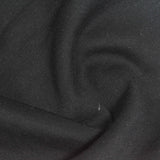 Polyester Stretch Scuba Knit Fabric, 318 gsm, 170 cm — Black — photo 2