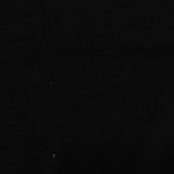 Polyester Viscose Chunky Knit Fabric, 205 gsm, 170 cm — Black — photo 2