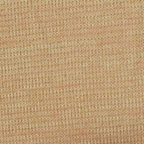 Pink Marl Chunky Knit, Viscose-Poly, 169 gsm, 180 cm