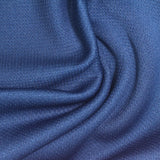100% Polyester Birdseye Knit Fabric, 232 gsm, 170 cm — Blue — photo 2
