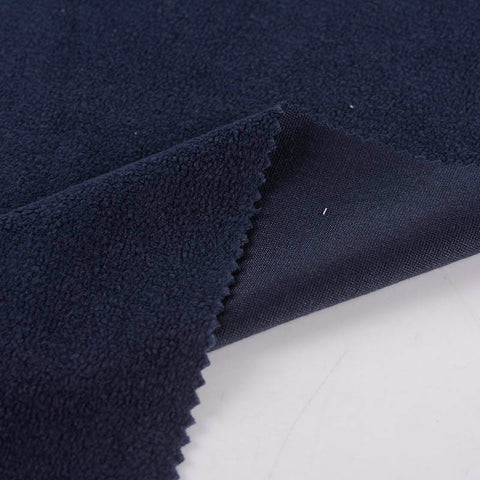100% Polyester Jersey Knit Fabric, 169 gsm, 170 cm — Navy