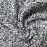 Grey Marl Chunky Knit, Polyester — photo 2