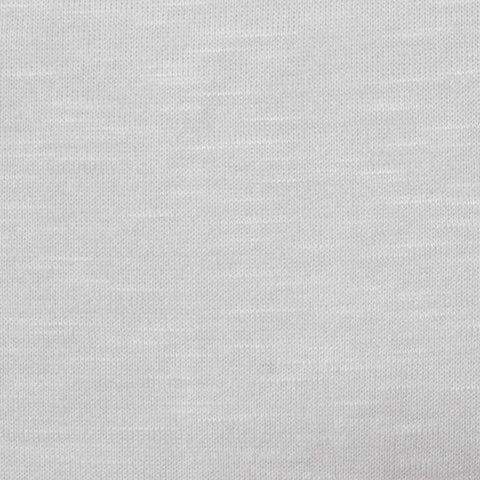 Slub Viscose Polyester Chunky Knit Fabric, 173 gsm, 160 cm — White