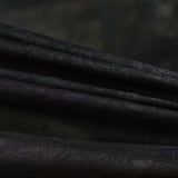 Black Floral Jacquard, Polyester — photo 2