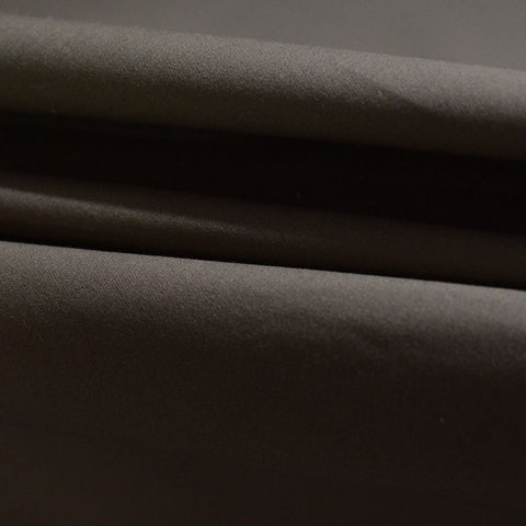 Cotton Stretch Twill Fabric, 290 gsm, 145 cm — Brown