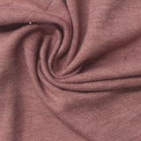 Dusty Rose Marl French Terry, Poly-Viscose — photo 2