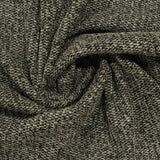 Black Marl Rib Knit, Poly-Viscose — photo 2