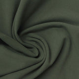 Brushed Nylon Stretch Interlock Knit Fabric, 210 gsm, 152 cm — Green — photo 2