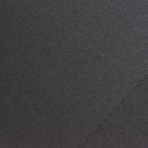 Dark Grey Marl Ponte Knit, Polyester, 200 gsm