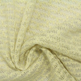 Polyester Cotton Chunky Knit Fabric, 190 gsm, 145 cm — Beige — photo 2