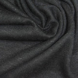 Dark Grey Marl Jersey Knit, Poly-Linen — photo 2